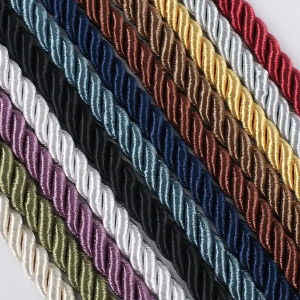 2Pcs Handmad Curtain Woven Tiebacks Ins Style Light Luxury Curtains Binding Rope Easy to Use Curtains Tied Strap