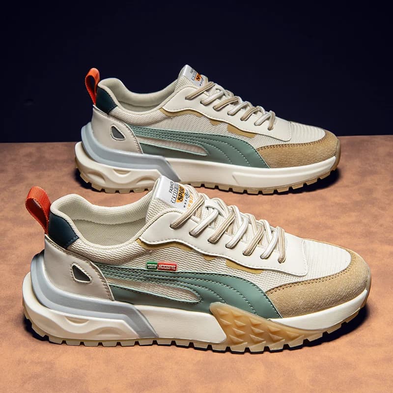 Scarpe da corsa da uomo scarpe Casual traspiranti in rete scarpe da ginnastica grosse da uomo scarpe da Tennis sportive all'aperto