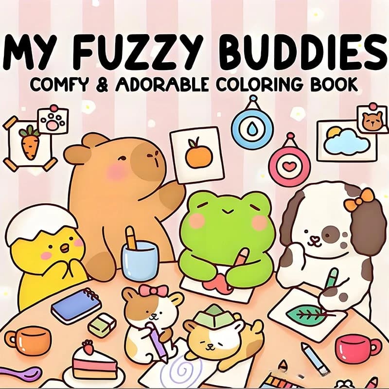 New Cross-border Patterned Drawing & Coloring Sketch Book, Cross-border Bestseller
