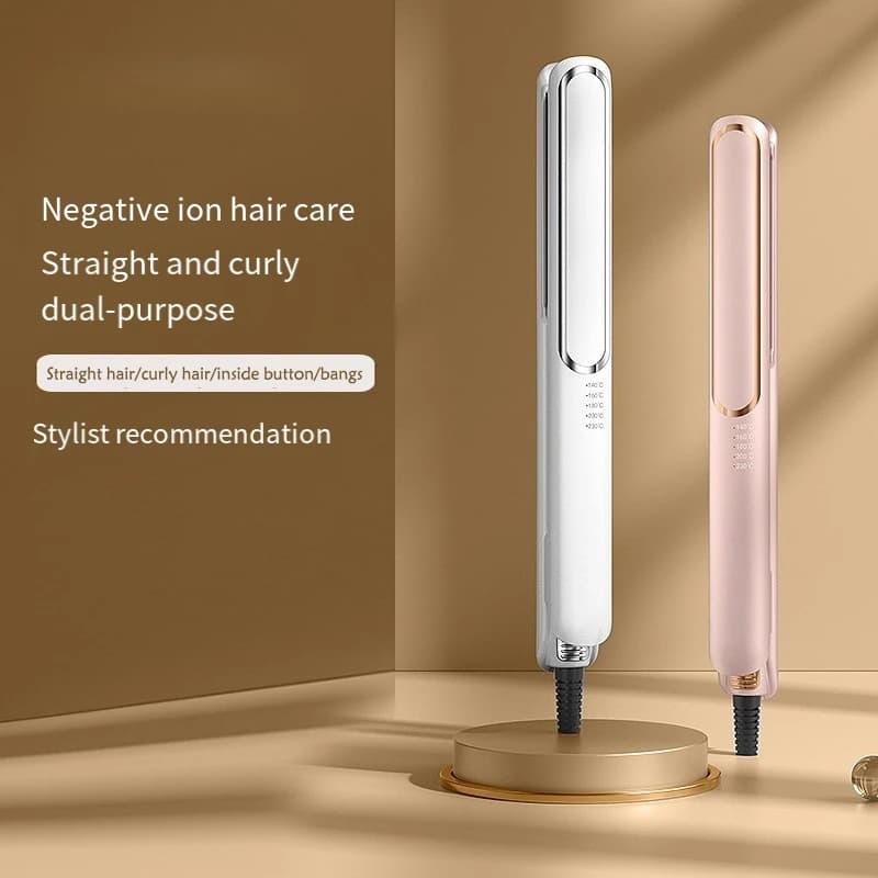 Piastra e Arricciacapelli Portatili per Uso Domestico e Professionale, per Capelli Bagnati e Asciutti, per uno Styling Duraturo