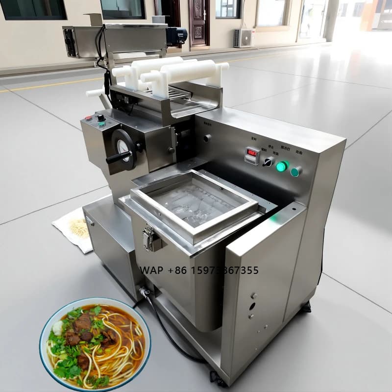 Pressa e Tagliatrice per Pasta, Macchina per Pressare e Tagliare Noodle