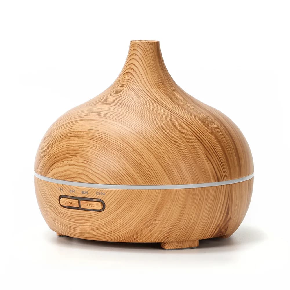 Umidificatore per nebbia di venature del legno Diffusore ad ultrasuoni per umidificazione macchina per aromaterapia