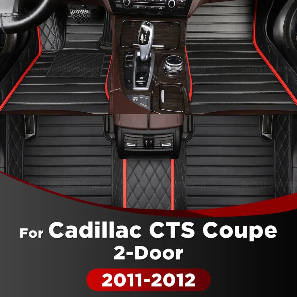 For Cadillac CTS Coupe 2 Doors 2011 2012 Car mats Car mats Automobile Car mat Cover Interior accessories