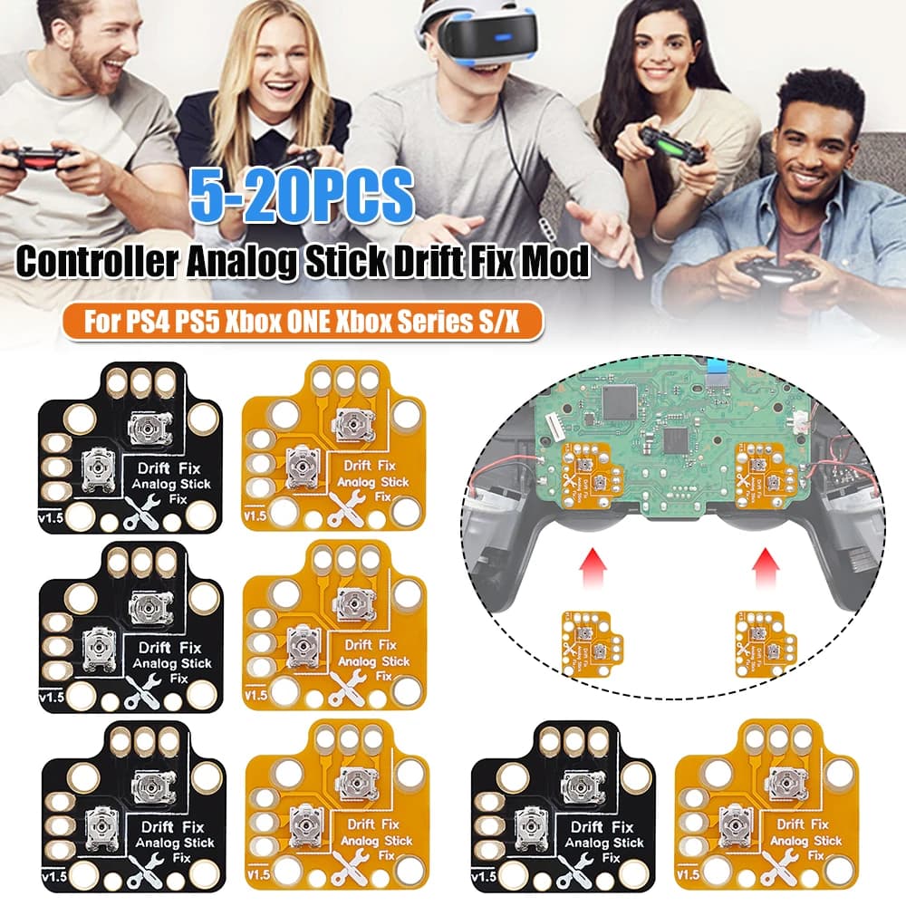 5-20 Pezzi Scheda di Riparazione Joystick Analogico per Controller Xbox One/Xbox Series S/X