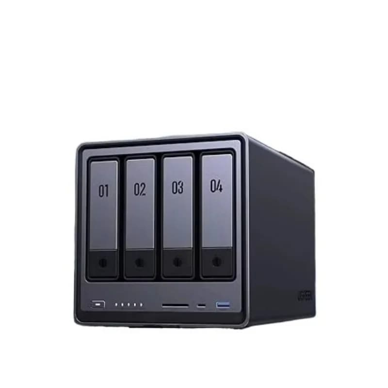 Storage NAS DXP4800 Plus a 4 Bay senza dischi per archiviazione di rete