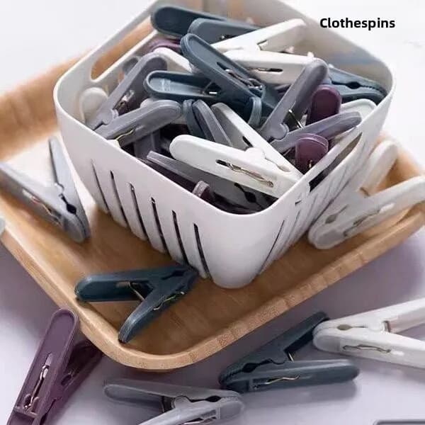 Small Size Plastic Clothesline Clips Home Use Windproof Clothes Drying Clips Laundry Clothes Hangers Plastic