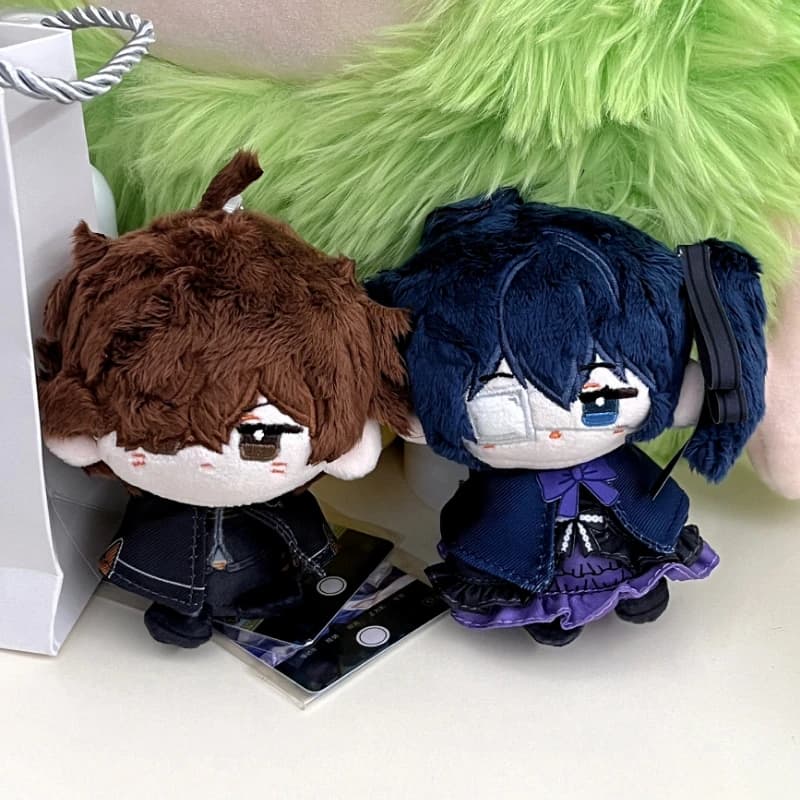 12 centimetri Anime Ragazze Takanashi Rikka Kawaii Cosplay Cotone Dango Bambola Portachiavi Borse Ciondolo Mini Morbido Peluche Figure Giocattolo Ventole Regalo