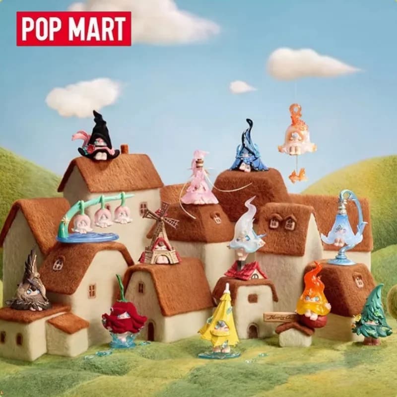 POPMART 1001MOONS Wind's Lntention Series Genuine Blind Box Mystery Box Guess Bag Toys Doll Cute Anime Figure Desktop