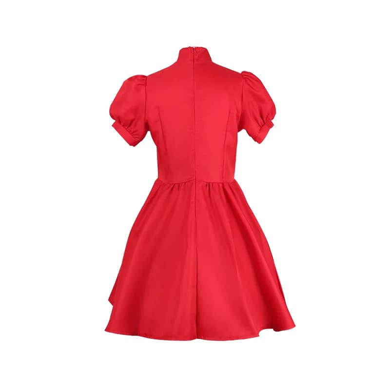 The Red Dress of Ponyo On The Shore, A Movie Character, Is Suitable for Various Occasions