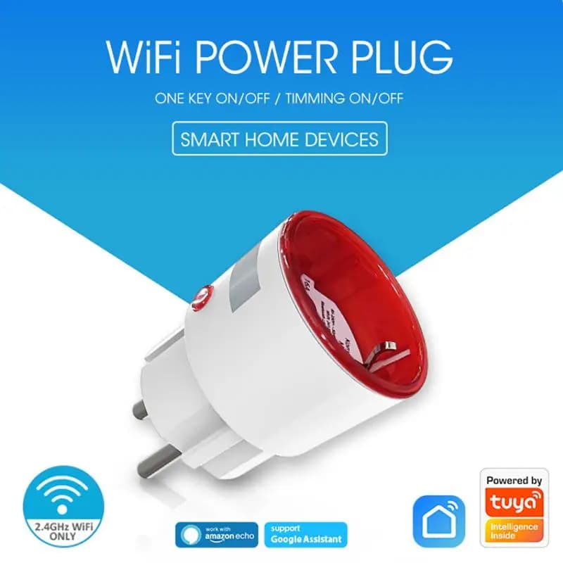 NUOVA Presa Intelligente Tuya WIFI 16A Zigbee 3.0 EU con Funzione di Monitoraggio della Potenza e Controllo Remoto Wireless tramite Smartphone