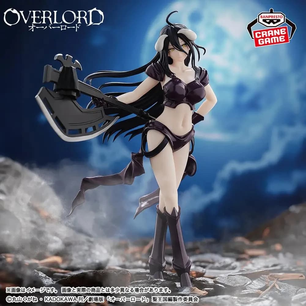 Originale Banpresto Bandai Disponibile Overlord Bikini Armor Albedo Figura Anime Action Model Genuino Giocattoli in scatola Regali