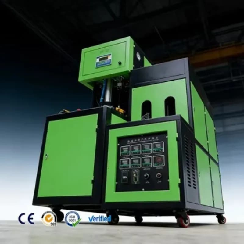 Semi Auto Manual 400-500BPH 1 Cavity Max 5L PET Water Bottle Food Cosmetic Jar Blowing Machine