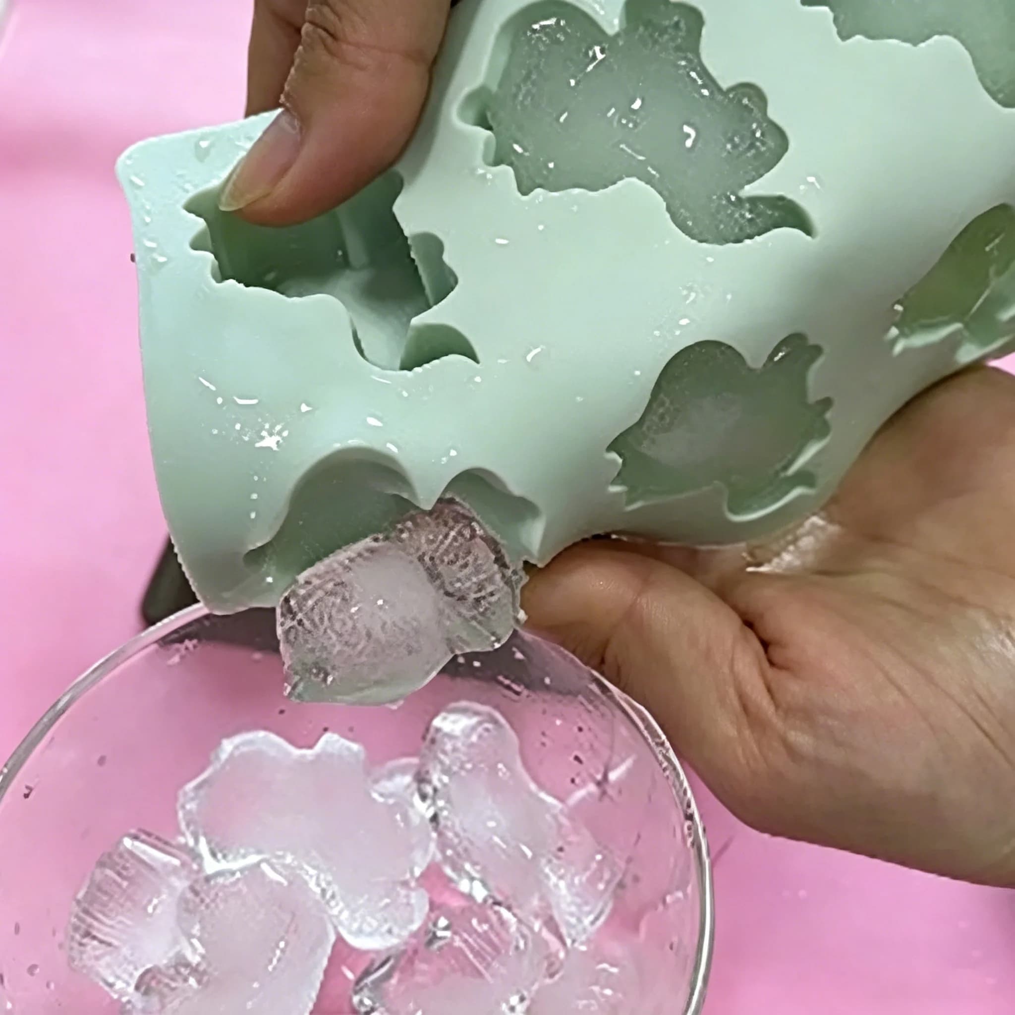 Stampo in silicone per ghiaccio a forma di pony, per alimenti, stampo per biscotti, stampo multifunzionale per torte, per feste, riunioni, bar, regalo