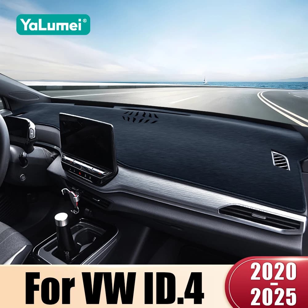 Per Volkswagen VW ID.4 ID4 2020 2021 2022 2023 2024 2025 LHD Cruscotto Dell'automobile Parasole Copertura Zerbino Strumento Scrivania Pad antiscivolo