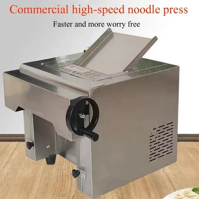 PBOBP Piccolo rullo elettrico per pasta per pizza da tavolo commerciale che fa macchina per pasta e noodle che pressano laminettatrice