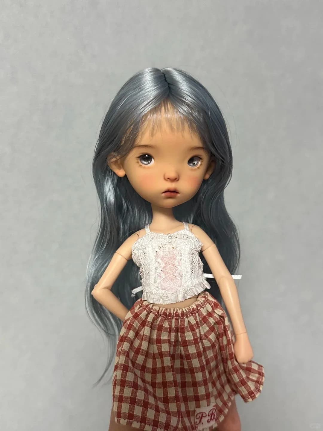 2025 Nuova bambola SD BJD 1/6 Bailu Girl Squisito modello giocattolo in resina per il corpo con trucco bianco rugiada