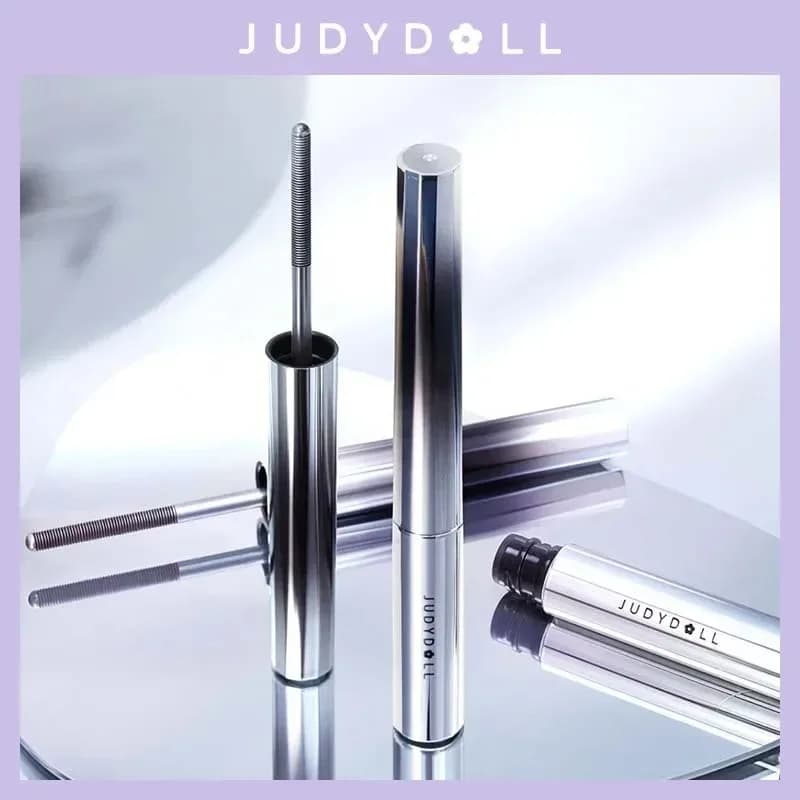 Mascara Judydoll Waterproof con Fibre di Seta, Nero, per Ciglia Lunghe e Incurvate, Extension Ciglia, Trucco Occhi Sexy, Cosmetici con Scatola