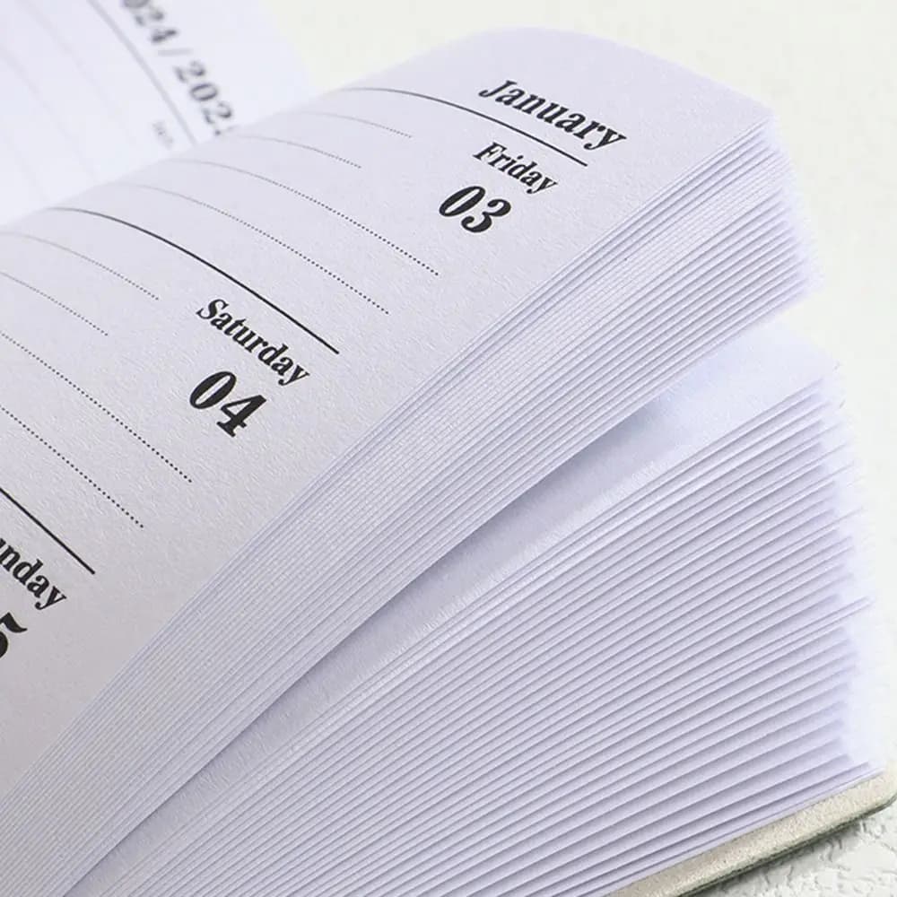 Mini taccuino tascabile inglese A7 Lista delle cose da fare Prendendo appunti 2025 Pianificatore di pianificazione Blocco note 12 mesi Agenda settimanale accademica