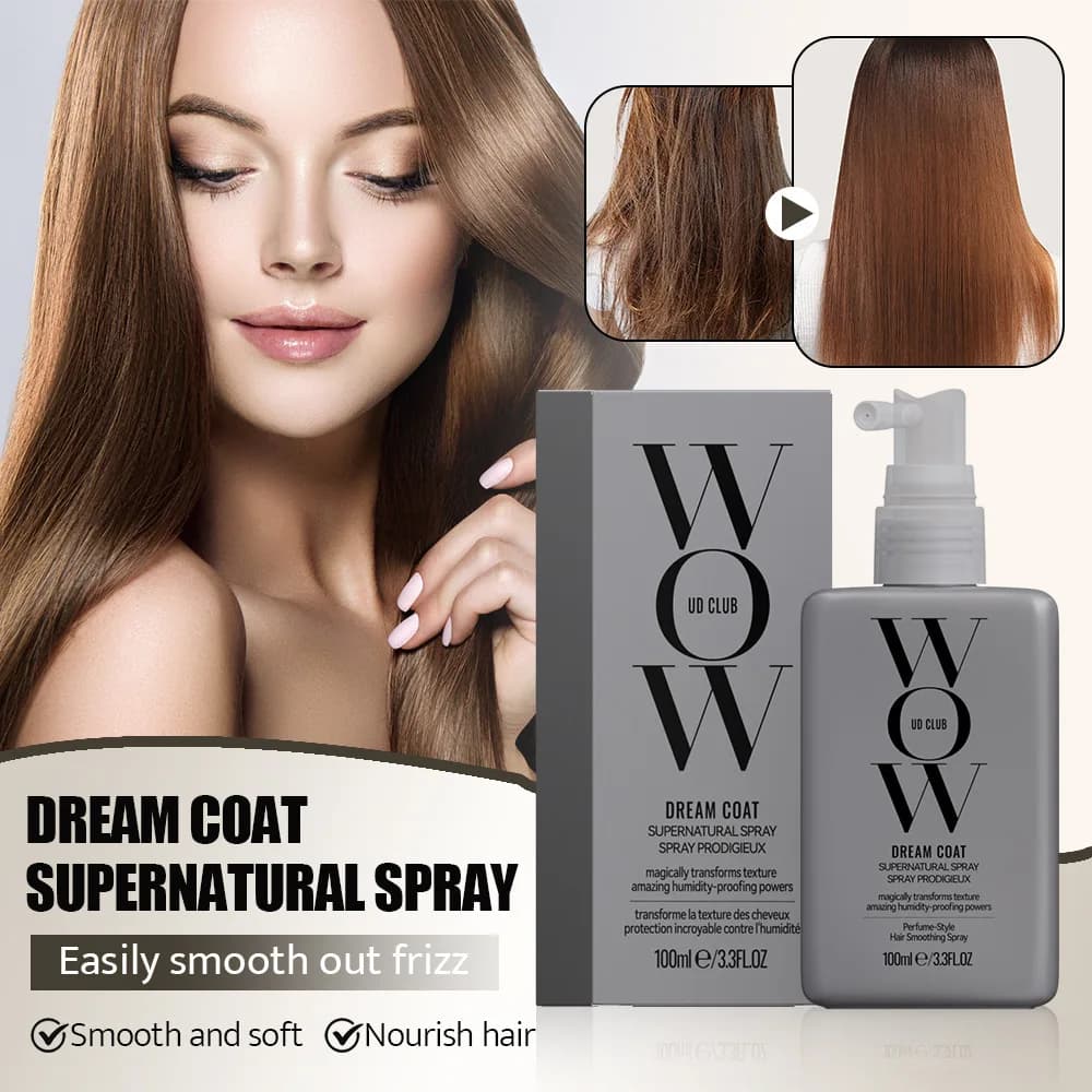 Wow Dream Coat Olio essenziale per capelli Spray per la cura dei capelli Nutrire i capelli Migliora la struttura dei capelli Morbidezza naturale Nessun risciacquo Prodotti per la cura