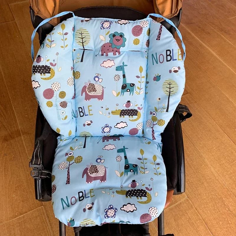 Cuscino per Seggiolino Passeggino Altamente Raccomandato, Imbottitura Universale per Seggiolone, Tappetino in Cotone Morbido per Sedia da Pasto