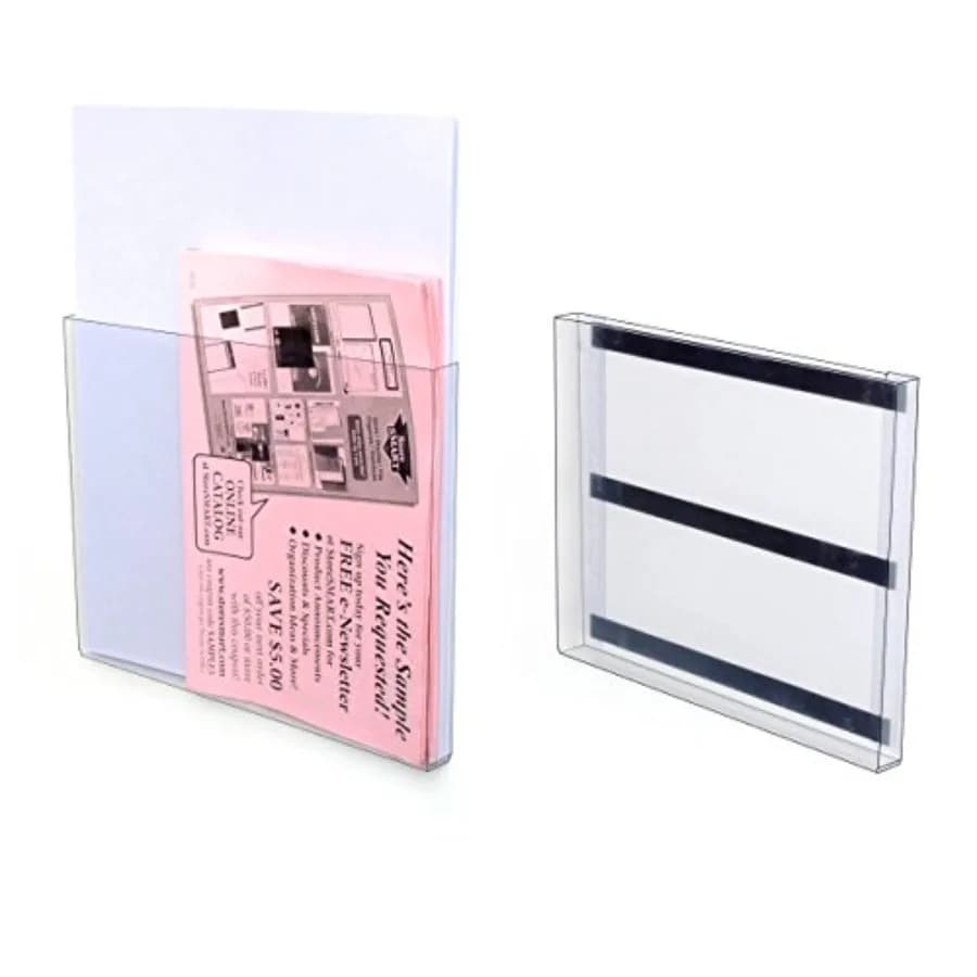 StoreSMART ® Portadocumenti con retro magnetico - Formato Letter - Confezione da 5 - LHMAG-5