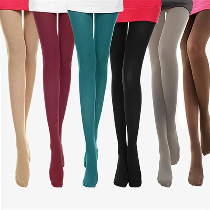 Collant Caldi Primaverili e Autunnali, Calze in Velluto, Leggings, Collant in Nylon, Collant a Vita Alta per Donna