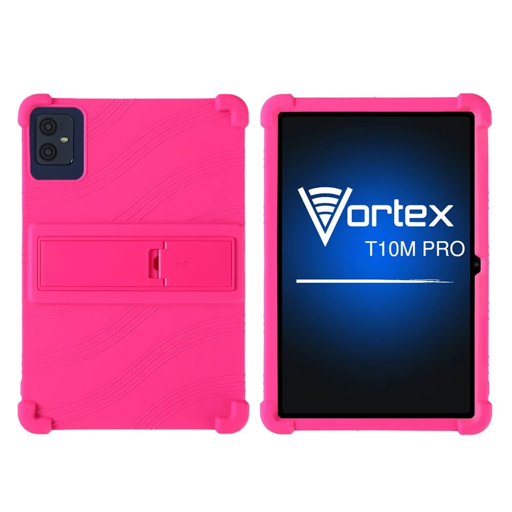 Case For Vortex T10M Pro 10.1 inch Tablet Safe Shockproof Silicone Stand Cover