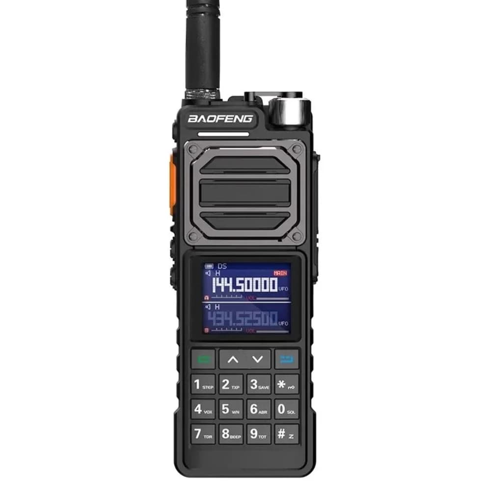 Baofeng UV-25 10W Walkie Talkie Tri Band Frequency Type-C Caricatore FM a lungo raggio ad alta potenza Ham bidirezionale 999 canali