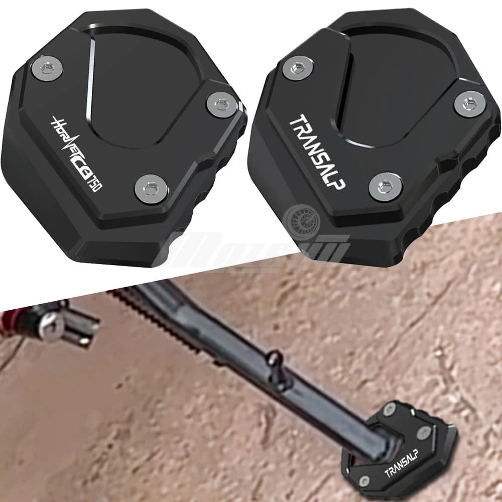 Moto Cavalletto Laterale Ingranditore Cavalletto Ingranditore Piastra Pad Per Honda CB750 Hornet XL750 Transalp 750 2022-2023-2024-2025-2026