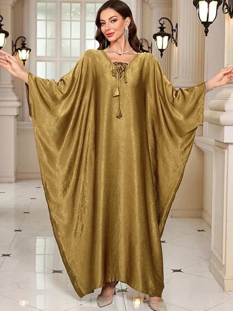 Summer Cover Ups Women Dress Swimsuit 3/4 Sleeve Robes Bathing Suit 2026 New Beach Holiday Solid Color Maxi Dresses Cover-Up