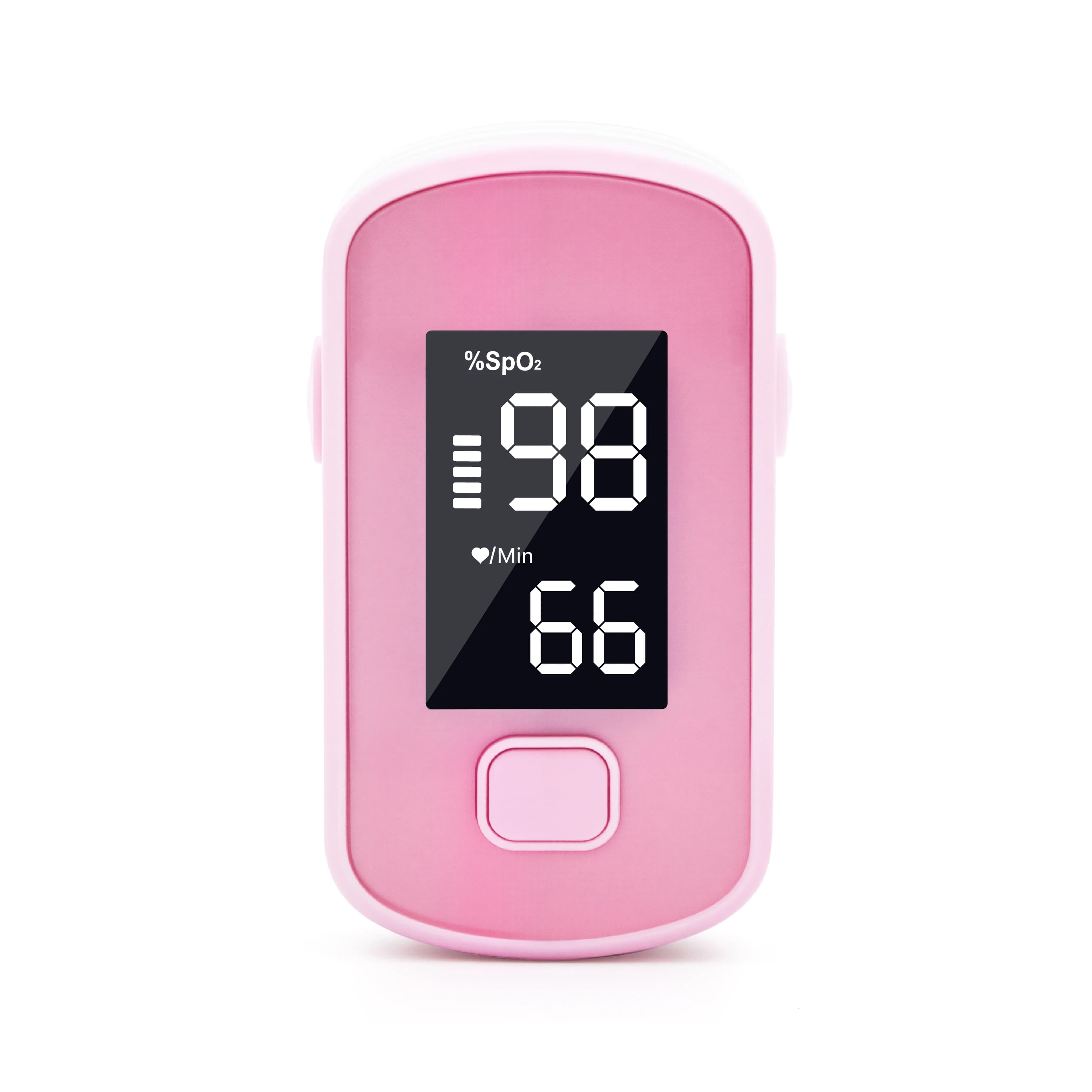 BERRY BM1000E Precise, Pink, with LED Display for Rapid Measurement of SpO2 and Cardiaca Frequency