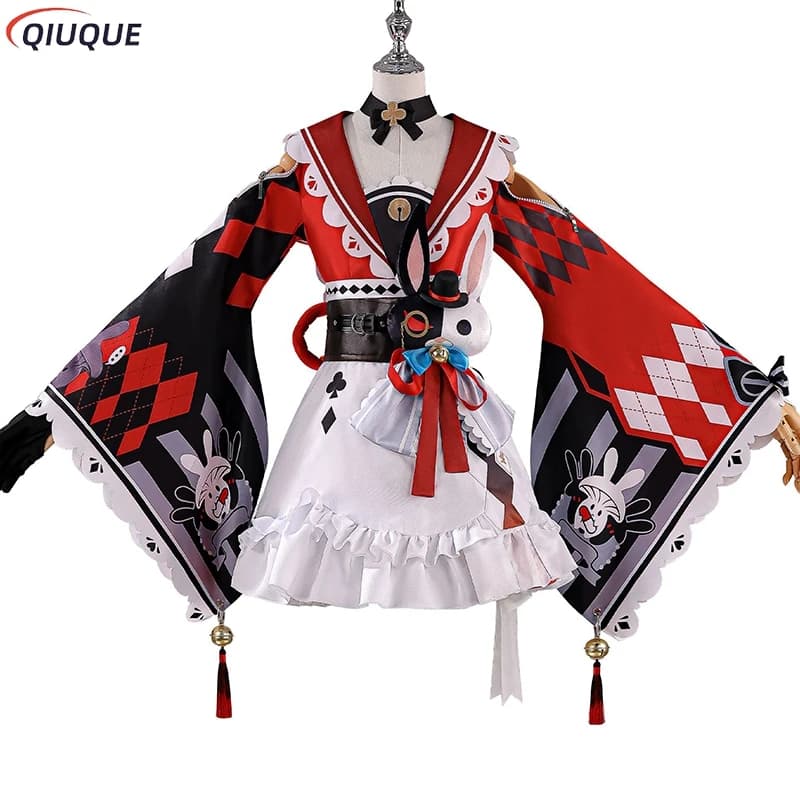 Costume Cosplay Sparxie di Honkai Star Rail per Donne, Abito con Cappello e Accessori, Outfit per Feste di Halloween e Carnevale