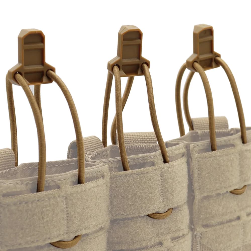 Gilet tattico SS Magazine Bag Gomma antiscivolo Tipo "T" Quick Mag Pull Tab Bag Corda elastica Fibbia di sicurezza