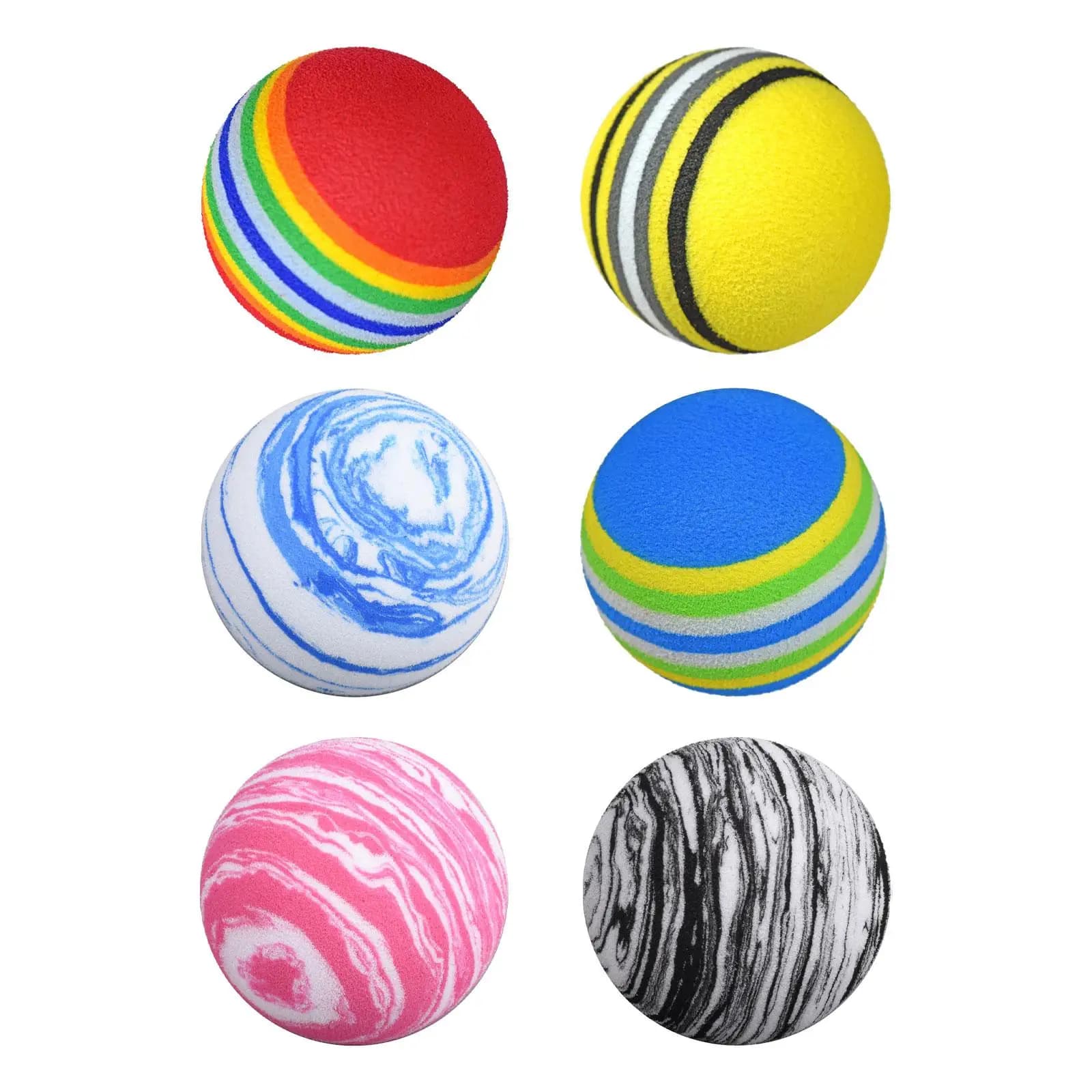 EVA Golf Training Balls Multifunctional Practice Ball for Home Park Playground Indoor Outdoor Exercise