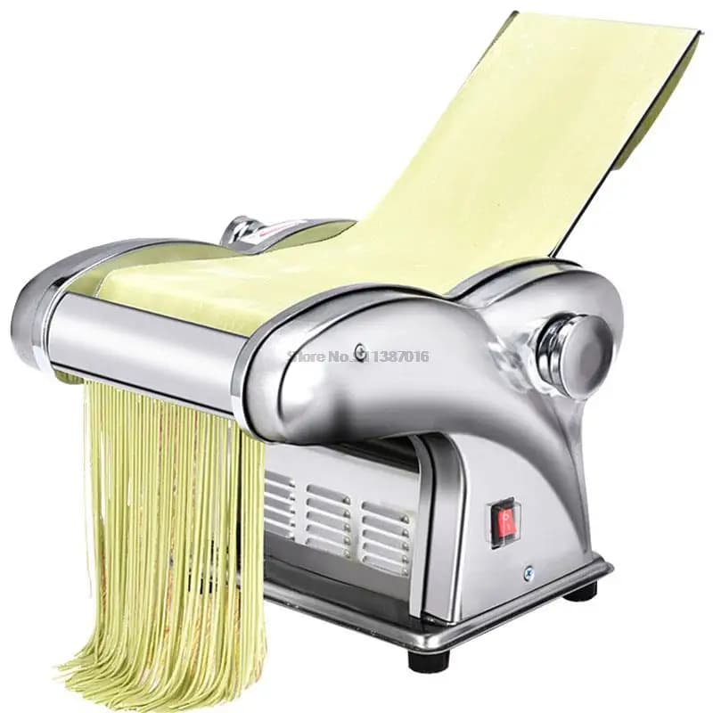 Pressa per noodle Macchina automatica commerciale per pasta elettrica in acciaio inossidabile Macchina per pasta Taglierina per pasta Macchina per gnocchi 220V