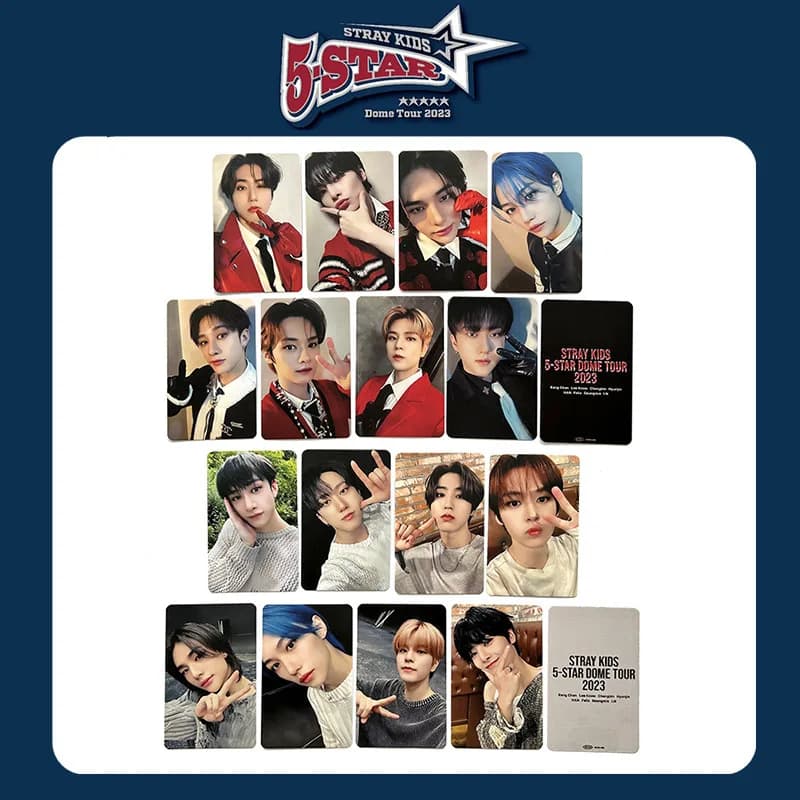 Stray Kids 5-STAR Dome Tour Special Offer Card Mingxin Album Card Peripheral Fan Collection Card SKZOO Star Peripheral Small Car
