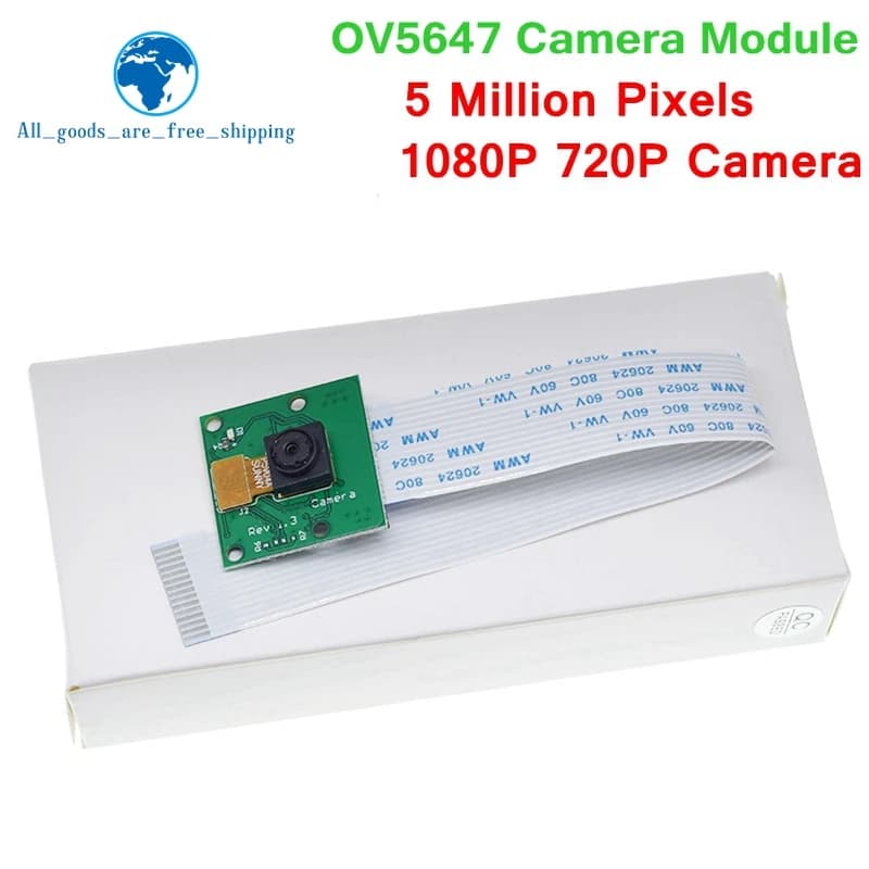 1/3PCS Raspberry Pi 3 Model B + Camera Module 1080p 720p Mini Camera 5MP Webcam compatible camera for Raspberry Pi 4 Model B