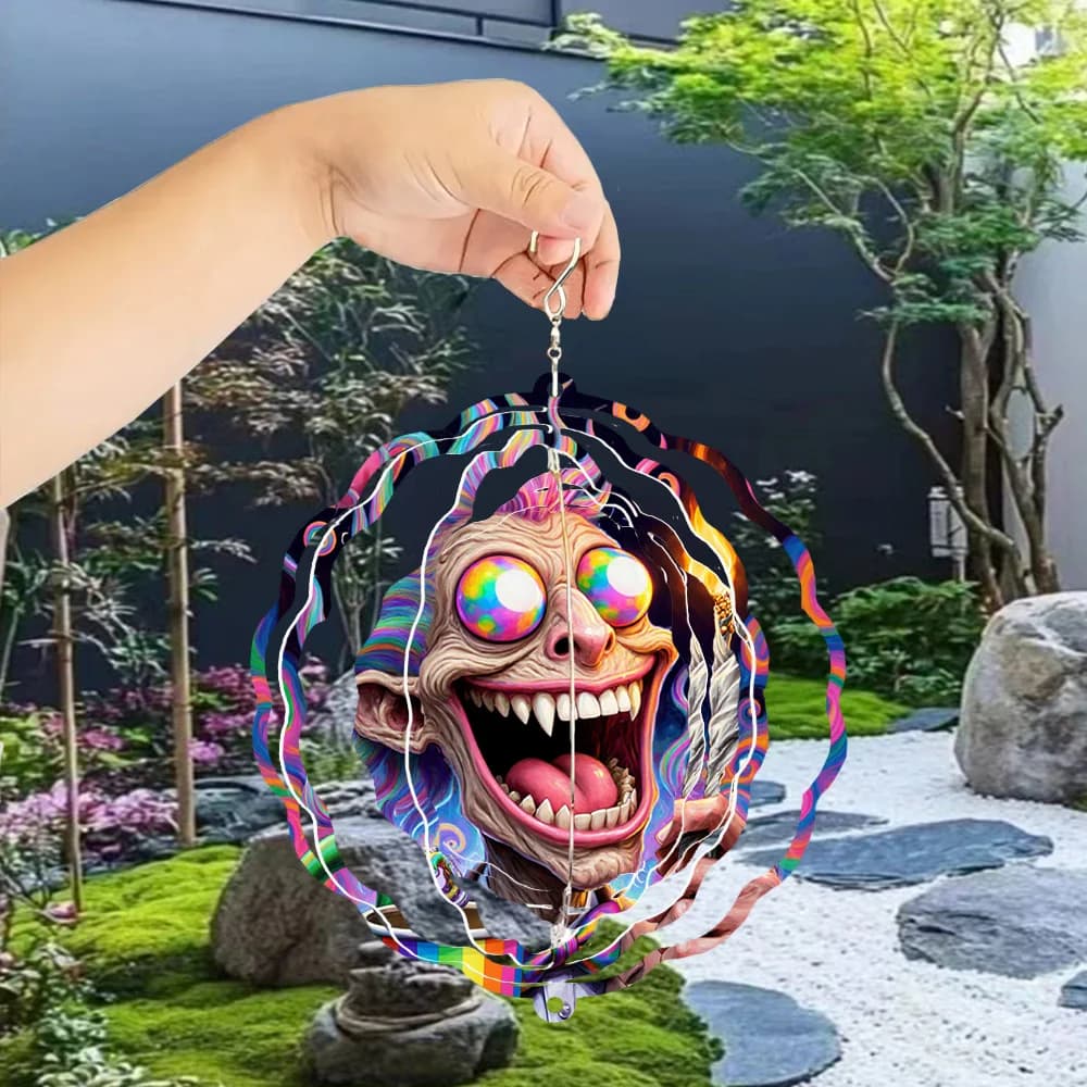 Classical Lady Figure Wind Chime, New Chinese Style, Metal Can Create a Strong Dynamic Artistic Effect, Balconies And Lawns