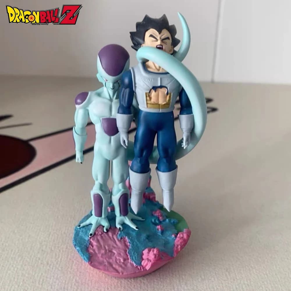 9.5 cm/3.74 pollici Anime Dragon Ball Figura Frieza e Vegeta Action Figures Statua in PVC Desktop Ornamen Collezione Modello Giocattoli Regali