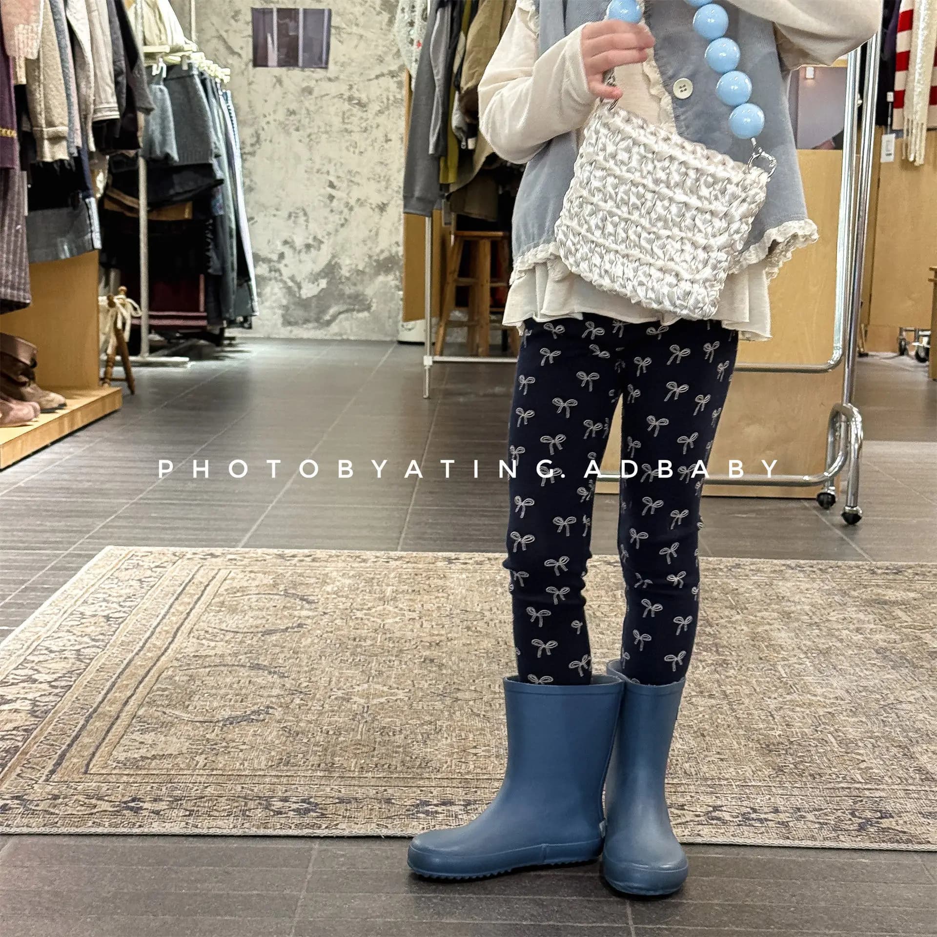 2026 Spring New Baby Girls Leggings Korean Printed Style Toddler Girls Cotton Leggings Children's Skinny Pants
