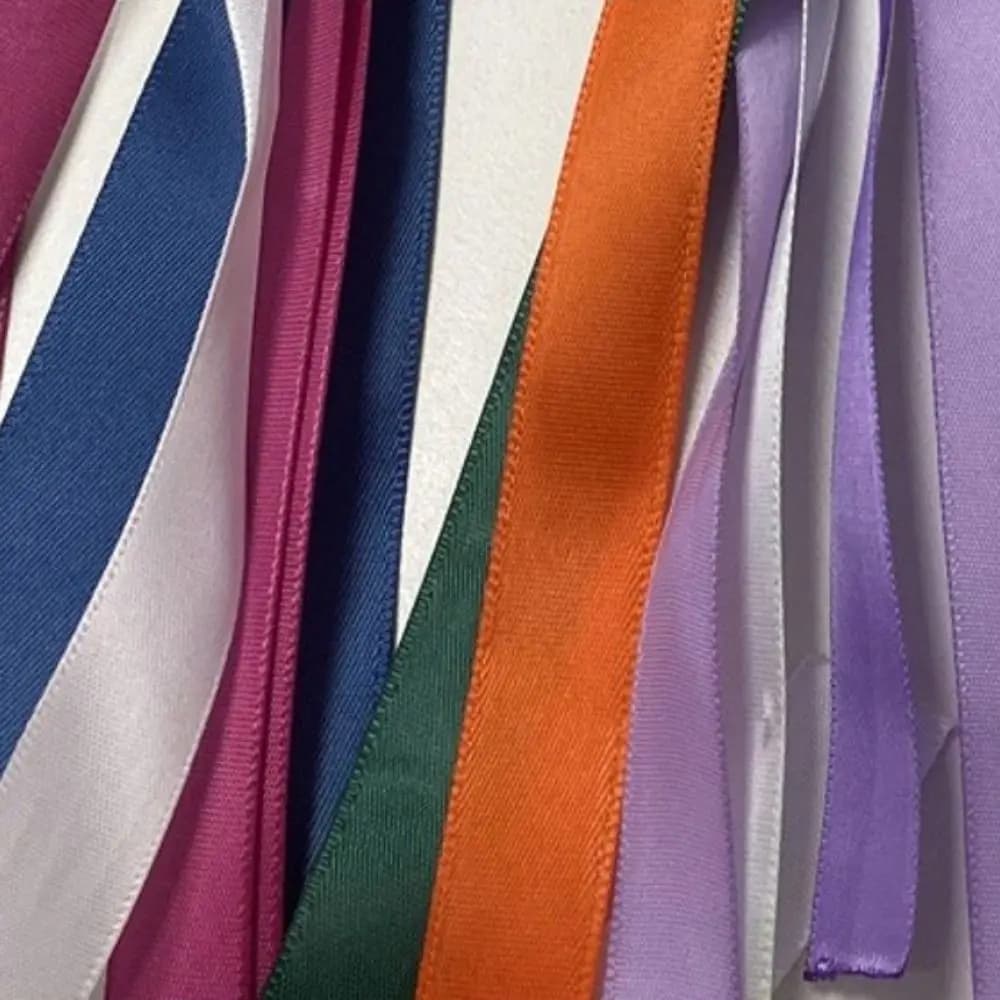 Eleganti Cinghie per Tende in Pizzo Stile Sognante con Fiocco, Fermatende a Fiocco Monocolore