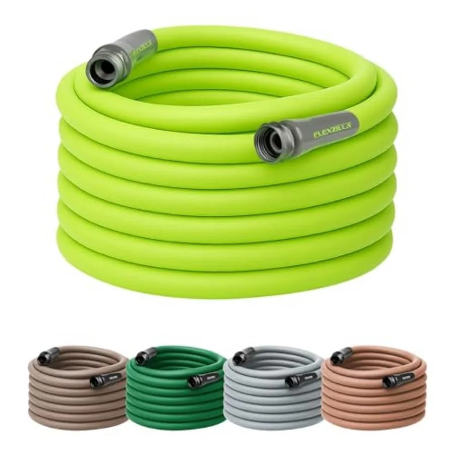 Tubo da Giardino 5/8 Pollici Tubo da giardino leggero per tutte le stagioni da 75 piedi, durevole e flessibile, con connessioni a tenuta stagna