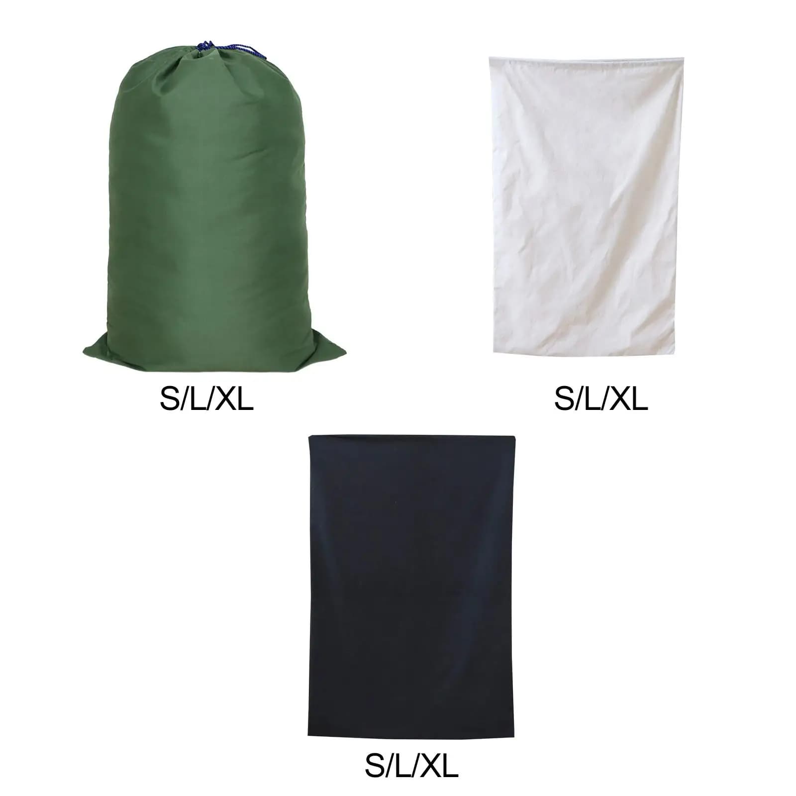 Bag for linen with luggage organizer with drawstring Large canvas holder bag