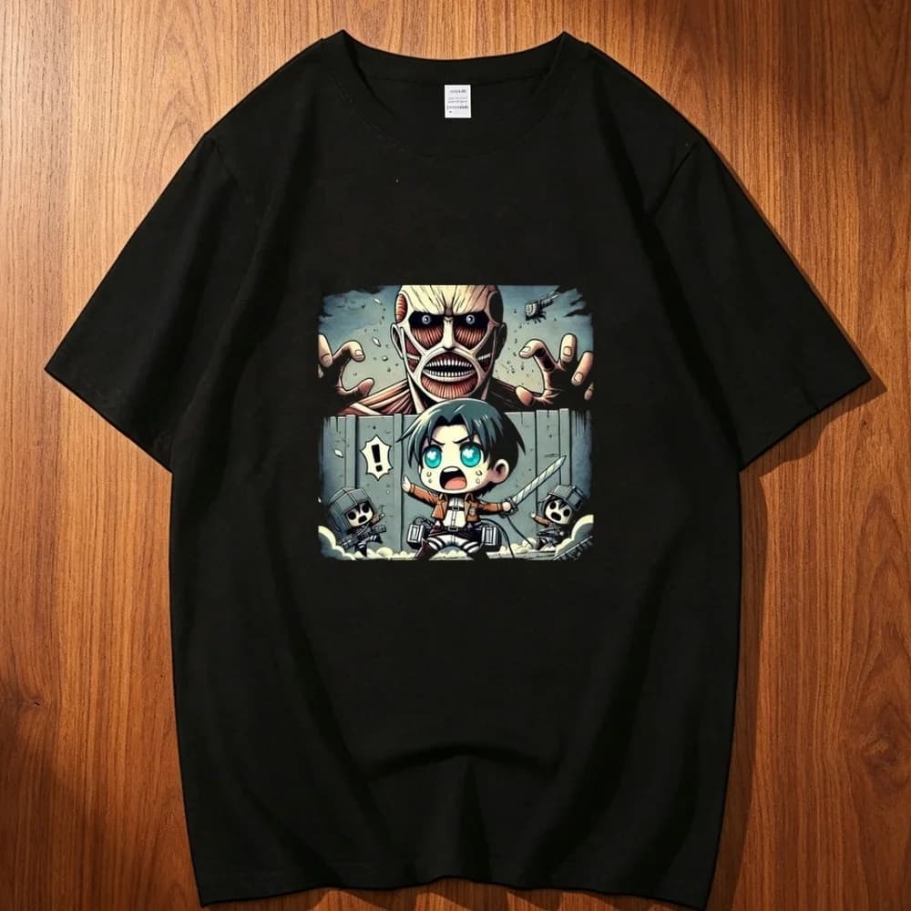 Attack on Titan cotton shirt men Retro Grunge Trendy Pop Culture Vintage Pastel t shirt Pastel women Classic Pop Culture anime