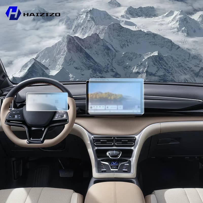 Pellicola Protettiva Opaca per Schermo Interno BYD Sealion 5 DM-i 2025-2026, Protezione per Console GPS e Schermo LCD in TPU Antigraffio