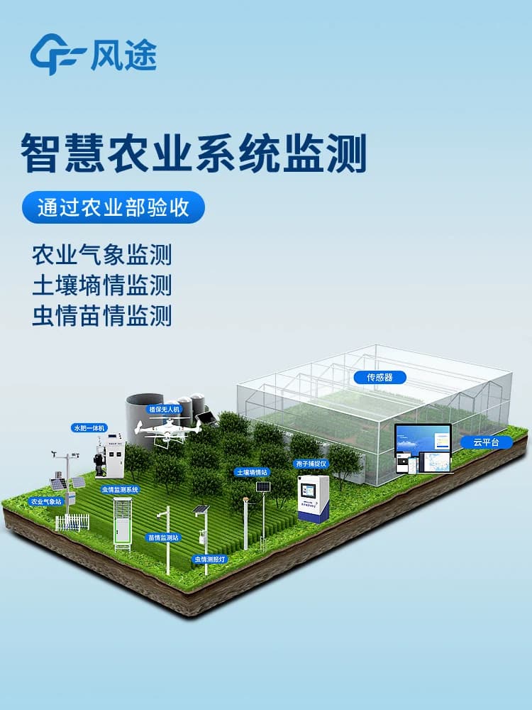 Smart agriculture four situation equipment, soil moisture, insect and seedling warning station