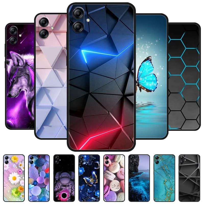 Per Samsung Galaxy A07 Custodia in silicone Modello carino Custodia morbida in TPU per Samsung Galaxy A07 A 07 4G SM-A075B Paraurti con cover posteriore