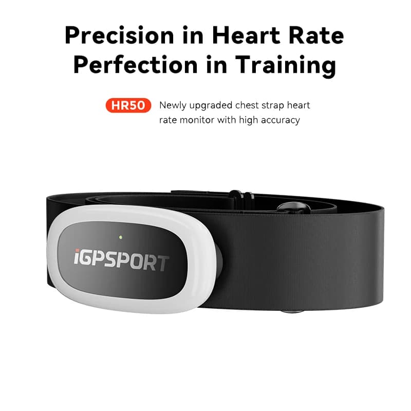 HR50 IGPSPORT ANT+ compatible heart rate sensor GARMIN Bryton Computer Running Sport Cycling Cardiofrequency Meter chest strap