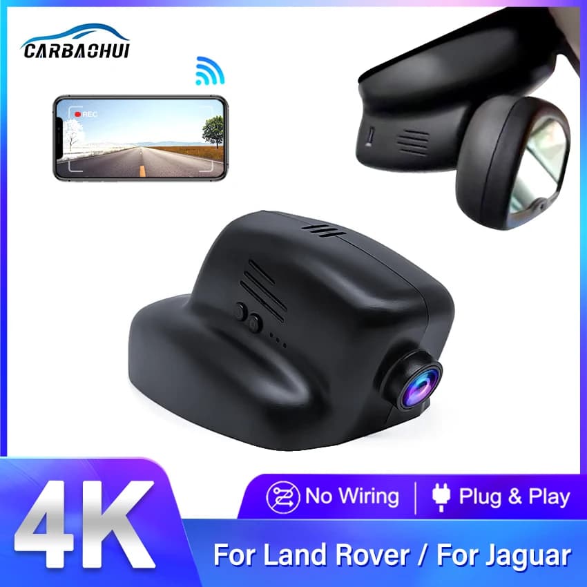 4K Plug and Play Car DVR Video Recorder Dash Cam Camera For Land Rover Discovery 4 Freelander Evoque For Jaguar XJ XJL XF
