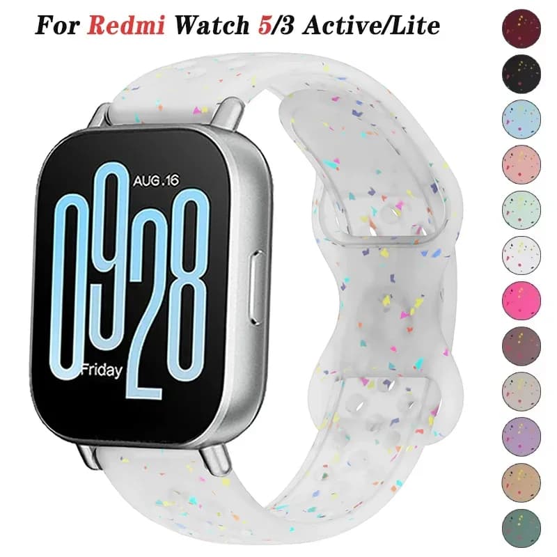 Cinturino in silicone da 22 mm per Redmi Watch 5 Bracciale sportivo attivo Accessori per cinturini Correa per cinturino Smart Watch Redmi Watch 5 Lite